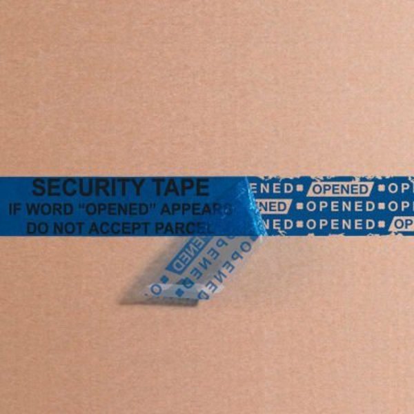 Box Packaging Tape Logic¬Æ Secure Tape 3" x 60 Yds. 2.5 Mil Blue - 1 Pack T90460BE1PK